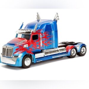 Western Star Flame Transformers truck Optimus Prime